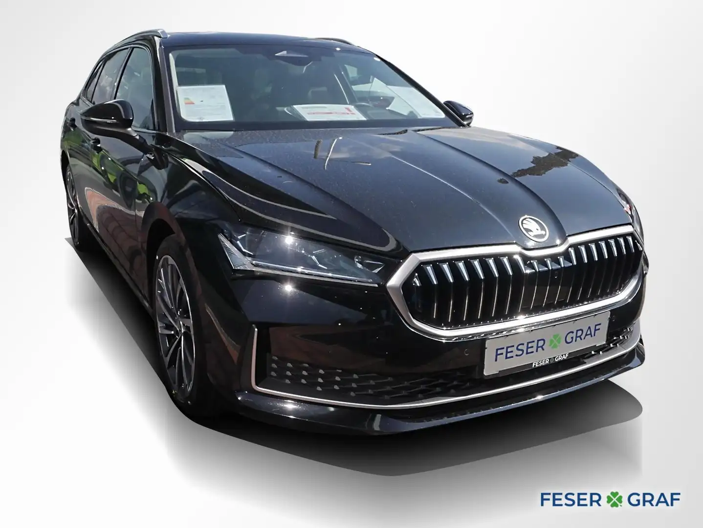 Skoda Superb Combi 2.0 TDI L&K AHK Matrix Navi Pano Schwarz - 2