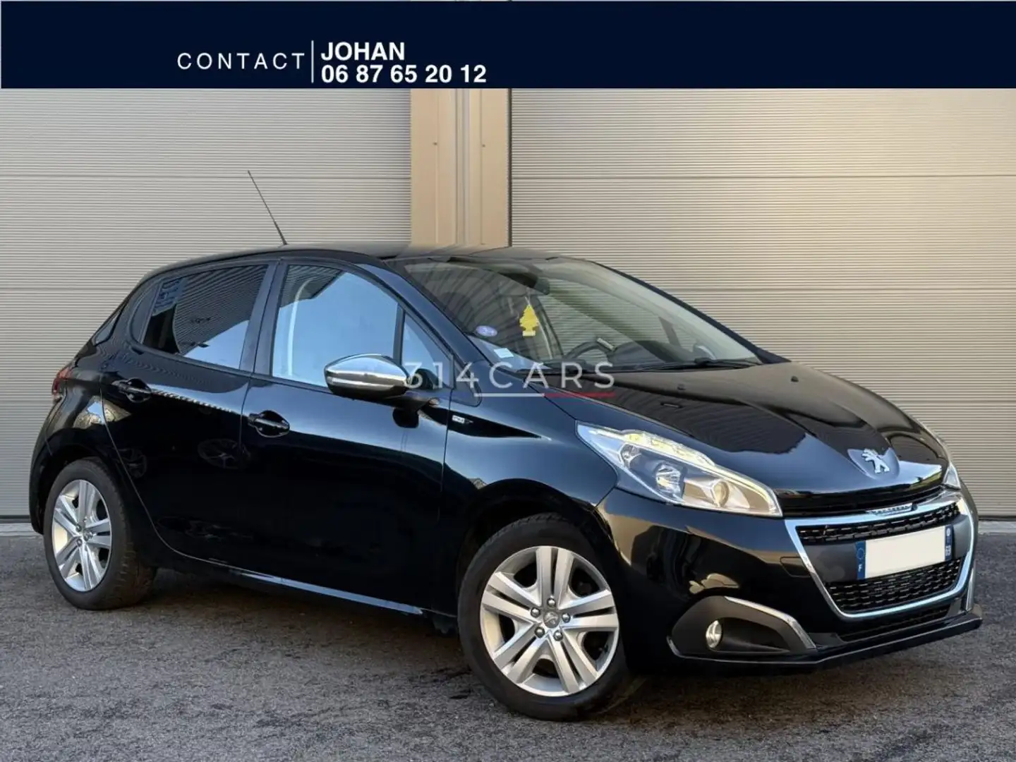 Peugeot 208 1.2 PureTech 82 cv Style - Garantie 6 mois - Noir - 1