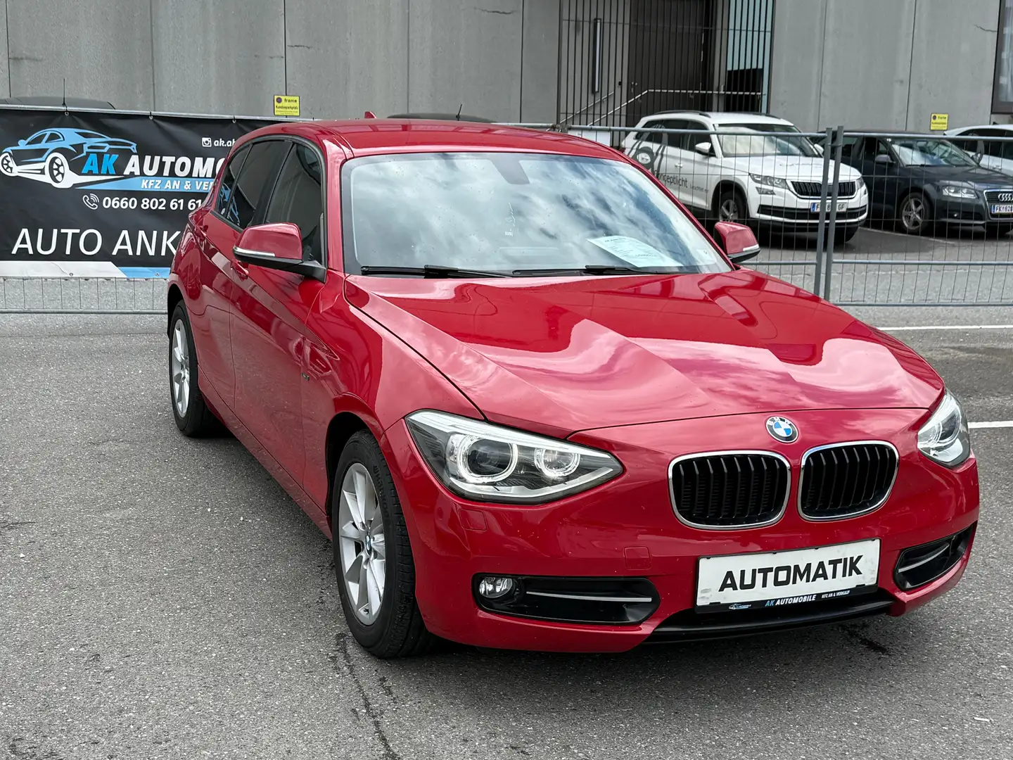 BMW 116 116i Österreich-Paket Aut. Rot - 2