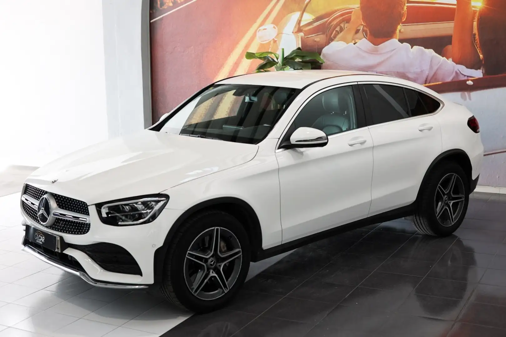 Mercedes-Benz GLC 200 Coupé 200d 4Matic 9G-Tronic Blanc - 2