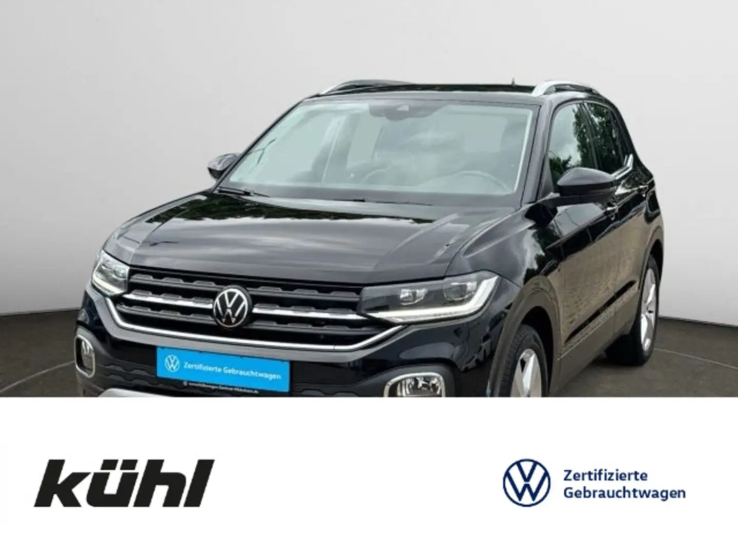 Volkswagen T-Cross 1.5 TSI DSG Style Navi,App-Connect Schwarz - 1