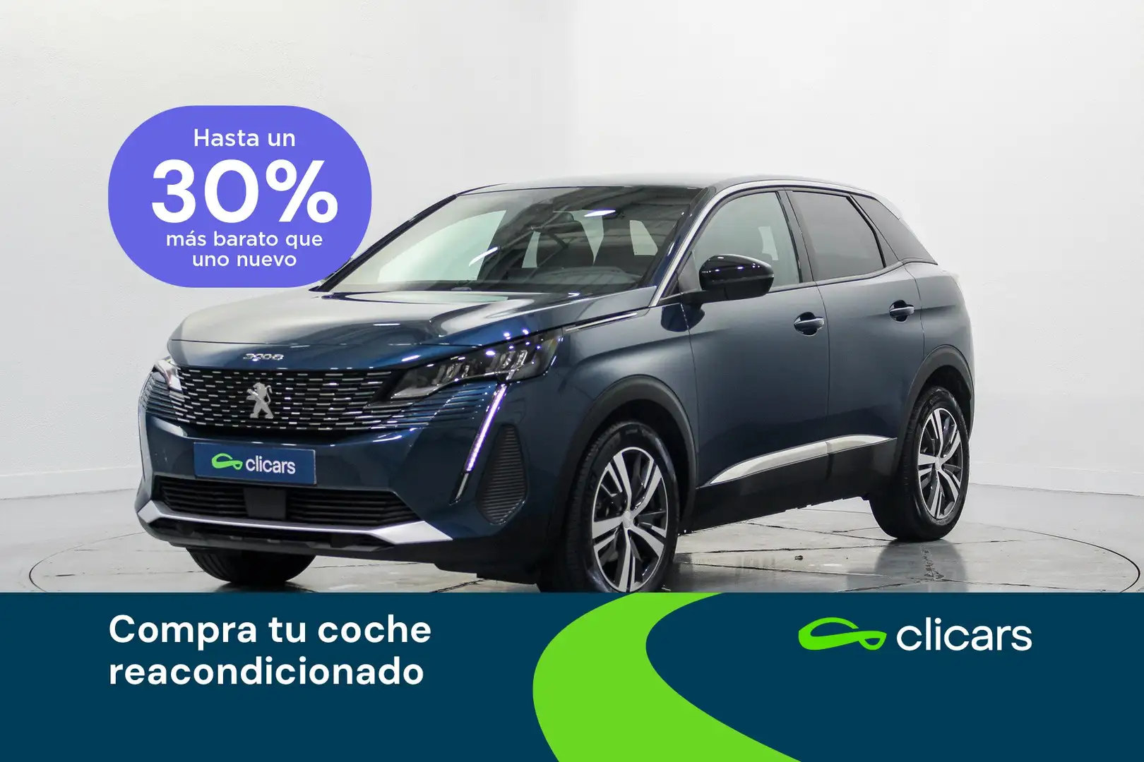 Peugeot 3008 1.2 S&S PureTech Allure Pack 130 Azul - 1