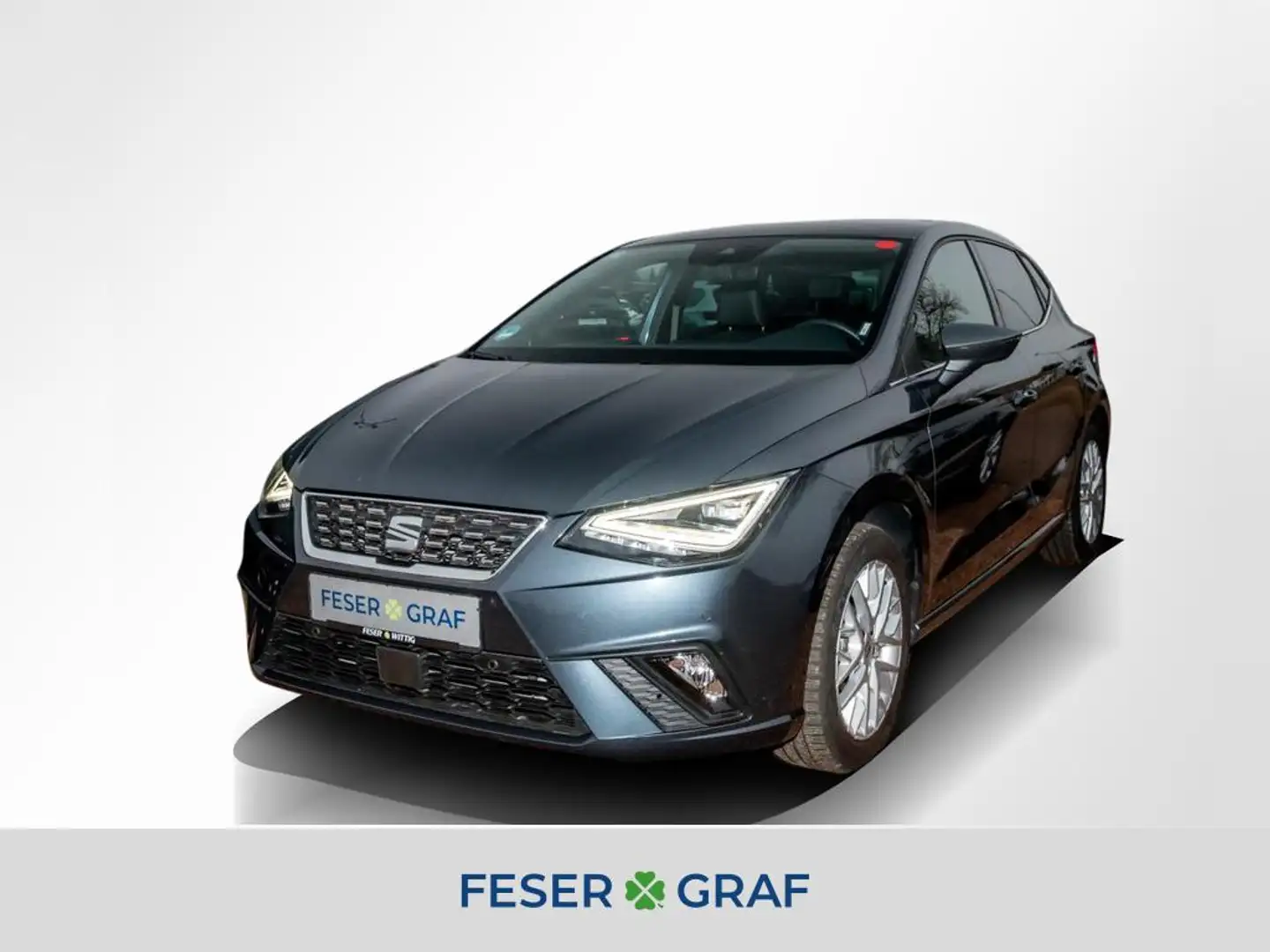 SEAT Ibiza 1.0 TSI DSG Xcellence LED/Navi/ACC/Kamera Grau - 1