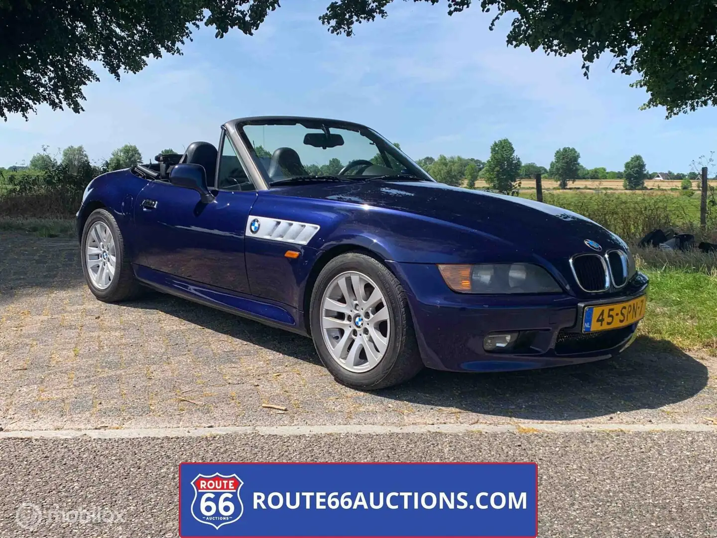 BMW Z3 Cabriolet| Route 66 auctions Blauw - 1