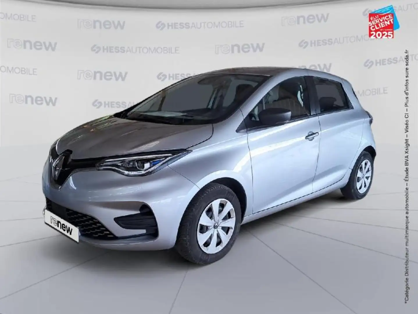 Renault ZOE E-Tech Techno charge normale R135 Achat Integral - Gris - 1