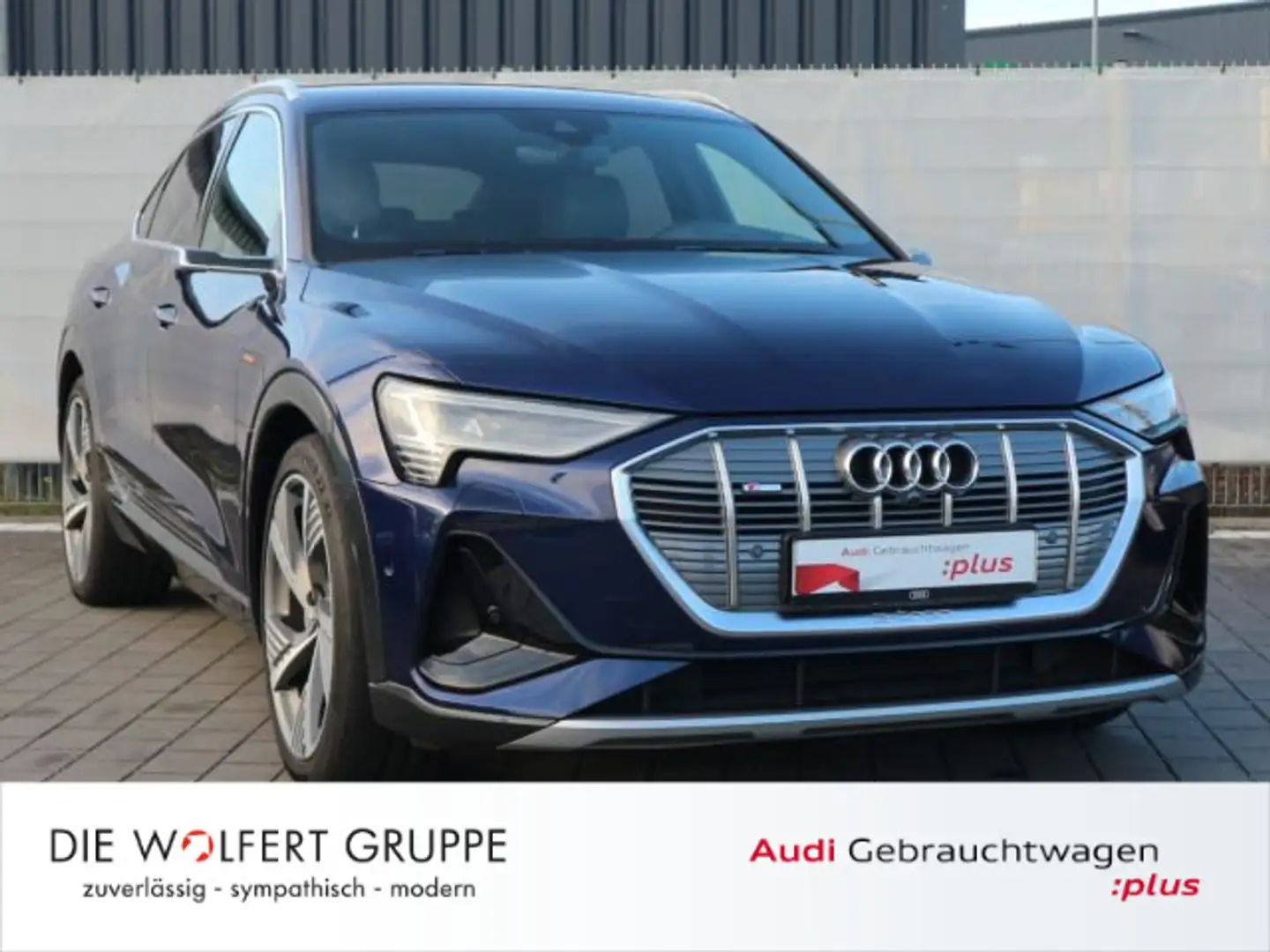 Audi e-tron 55 quattro S line ACC*360°*B&O Blau - 1