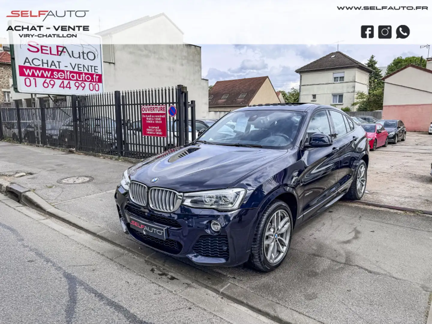 BMW X4 (F26) XDRIVE35DA 313CH M SPORT Noir - 1