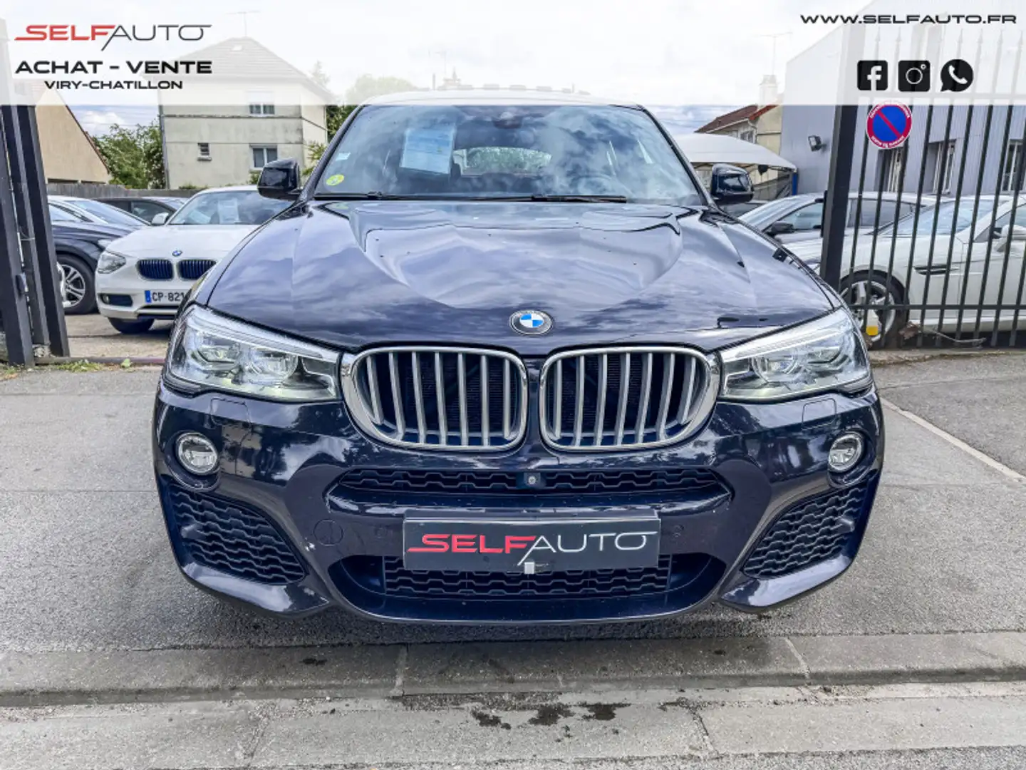 BMW X4 (F26) XDRIVE35DA 313CH M SPORT Noir - 2