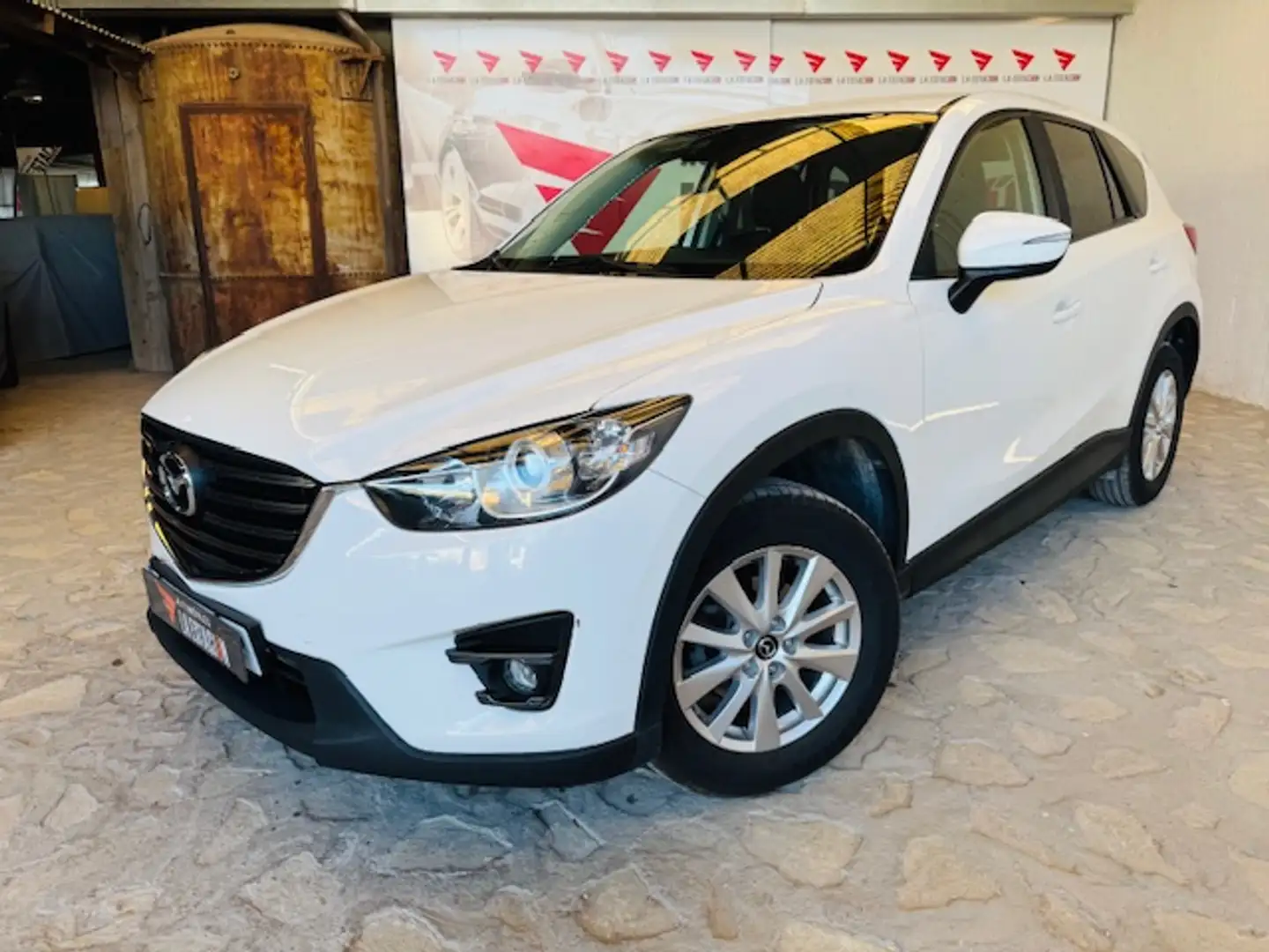 Mazda CX-5 2.2DE Luxury (Navi) AWD Aut. 150 Blanco - 1