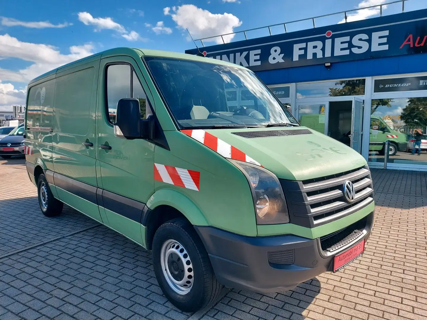 Volkswagen Crafter Kasten 35 mittel L2H1 Klima Standheiz. Grün - 1