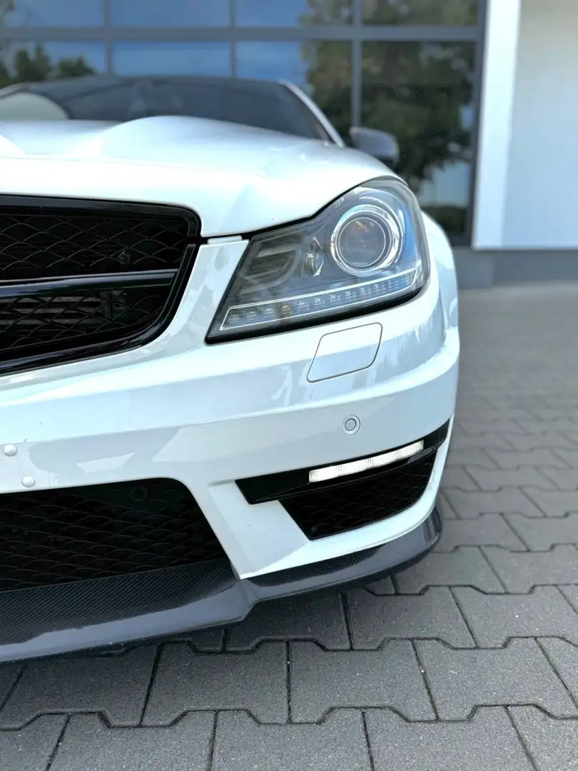 Mercedes-Benz C 63 AMG C63 AMG PERFORMANCE*CARBON*CAPRISTO*KW*ADV1 20" Weiß - 2