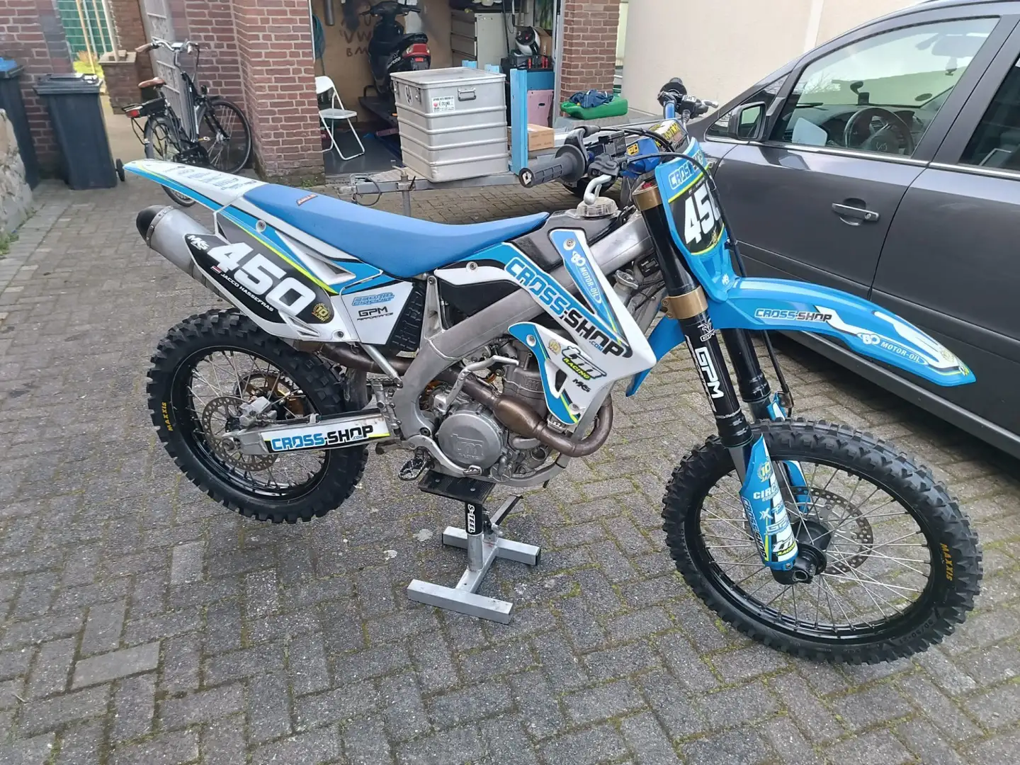 TM MX 450 Azul - 1