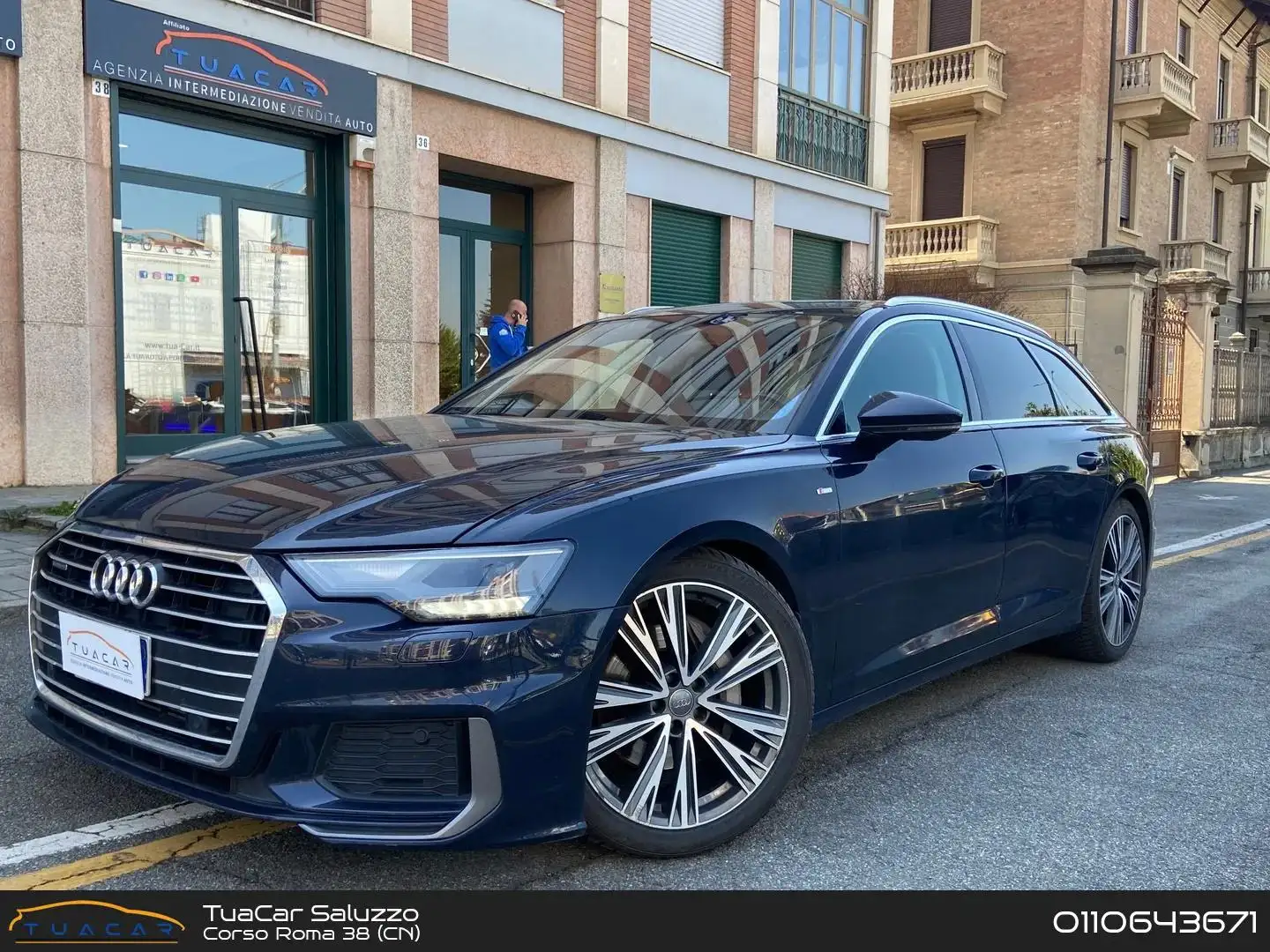 Audi A6 Audi A6 3.0 45 TDI MHEV S Line Edition Blu/Azzurro - 1