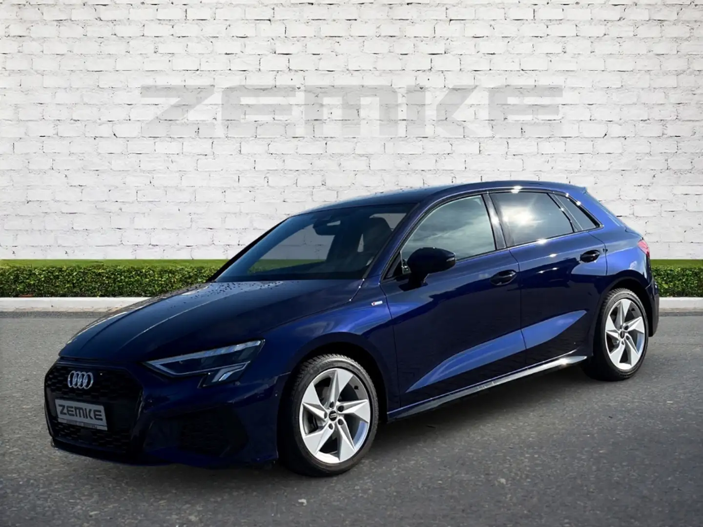 Audi A3 Sportback 35 TFSI S tronic S line Navi digitales C Blauw - 2