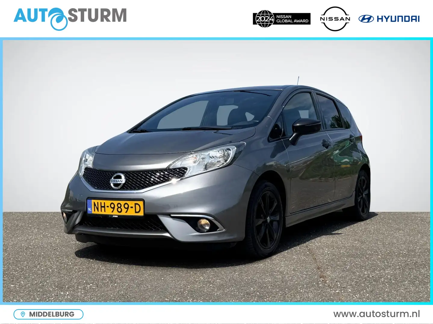 Nissan Note 1.2 DIG-S Black Edition Automaat | Navigatie | Cru Gris - 1