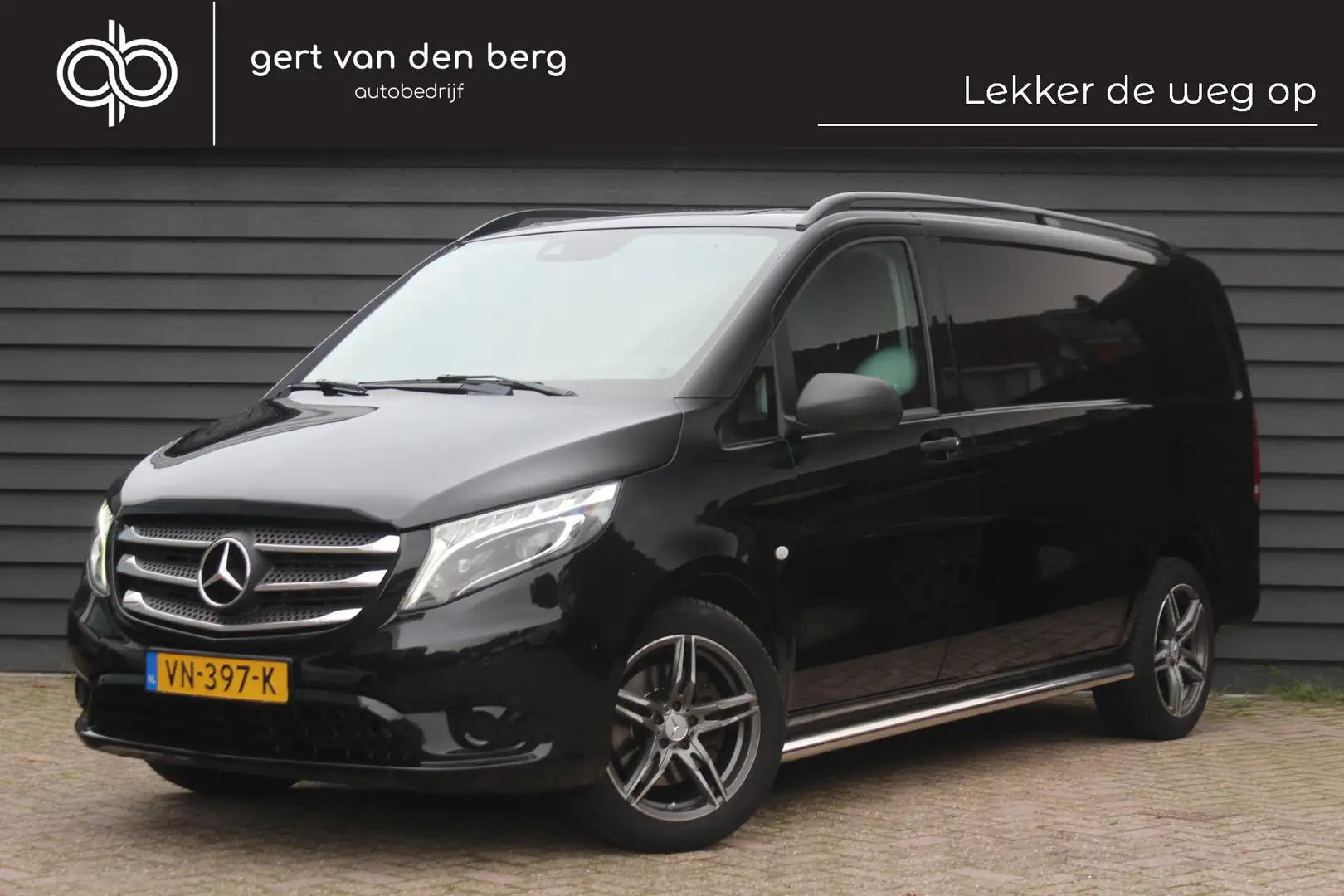 Mercedes-Benz Vito 119 CDI BlueTEC Lang - CAMERA - CLIMA - CRUISE - T Negro - 1