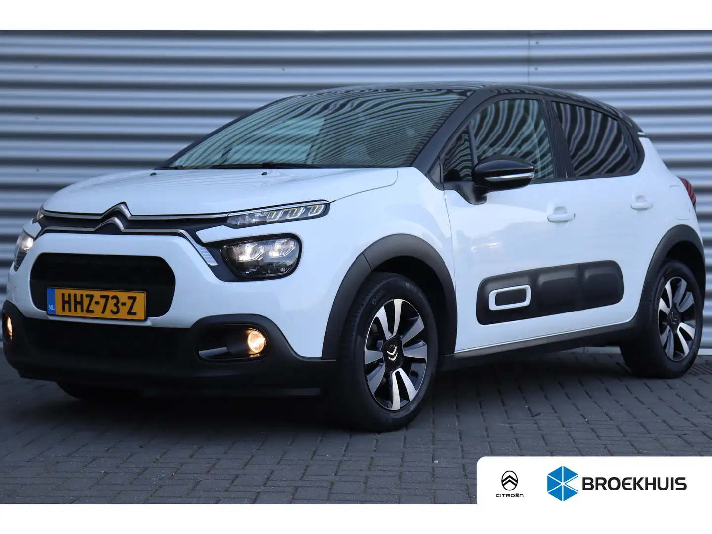 Citroen C3 Citroën 1.2 PURETECH 83PK 5-DRS SHINE / NAVI / CLI Wit - 1