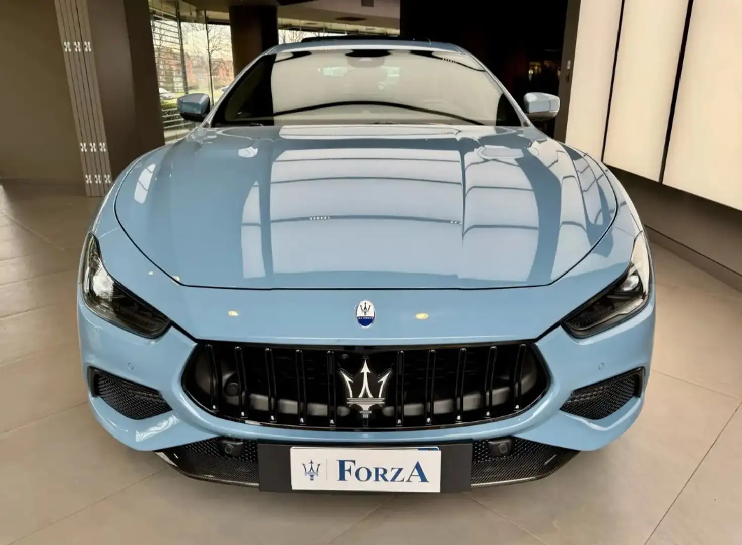 Maserati Ghibli Ghibli 3.8 V8 Trofeo 580cv Bleu - 2