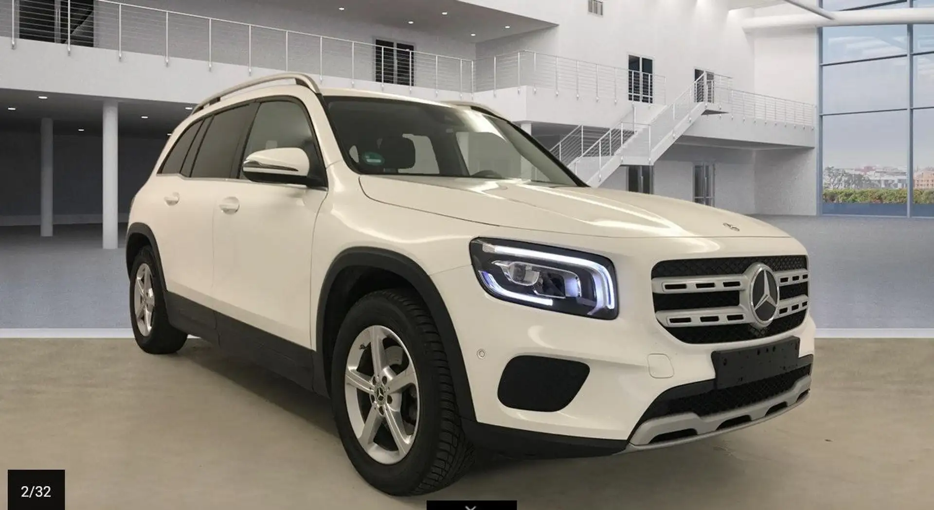 Mercedes-Benz GLB 180 d Kamera*AHK*LED*Leder*DAB*17*Virtual* Білий - 1