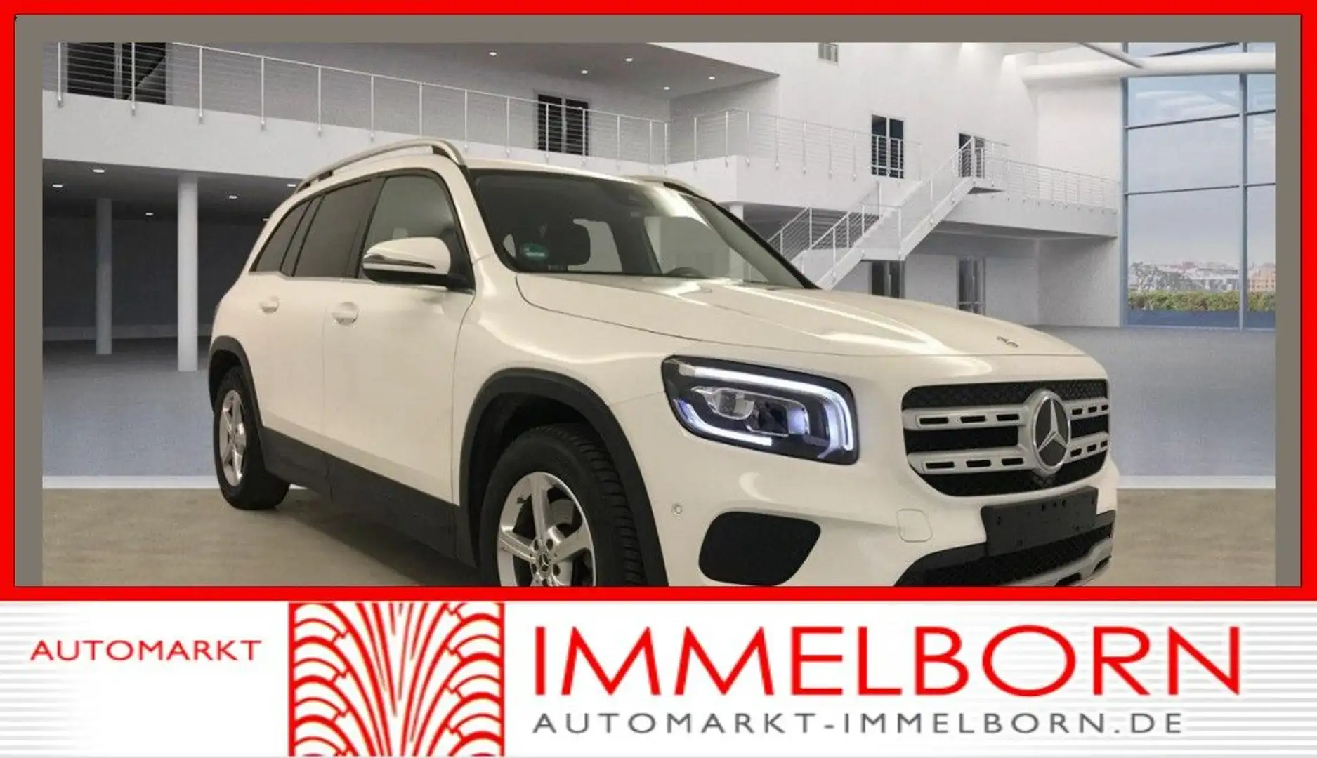 Mercedes-Benz GLB 180 d Kamera*AHK*LED*Leder*DAB*17*Virtual* White - 1