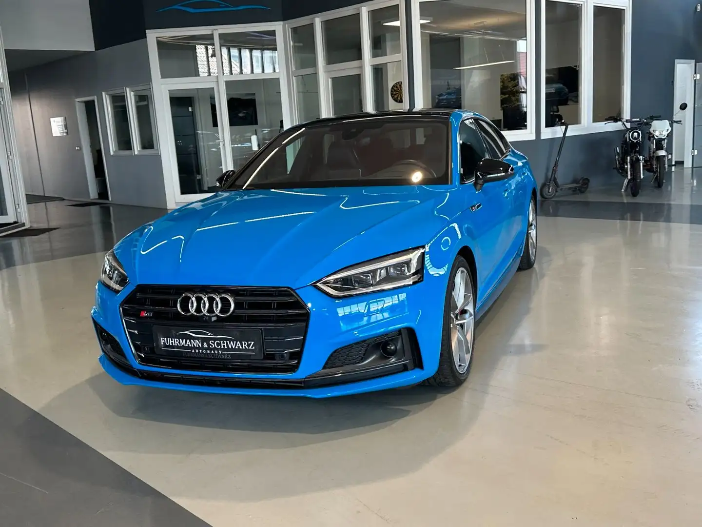 Audi S5 Sportback TDI quattro ehe.NP 94T€ Voll Albastru - 2