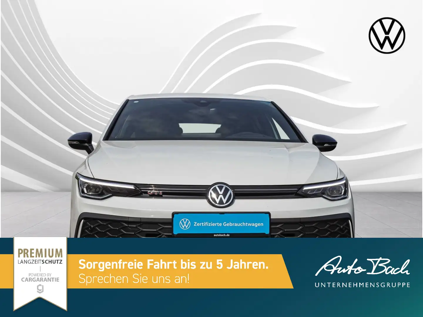 Volkswagen Golf GTI Golf VIII GTI Black Style 2.0 TSI DSG, Navi, LED Biały - 2