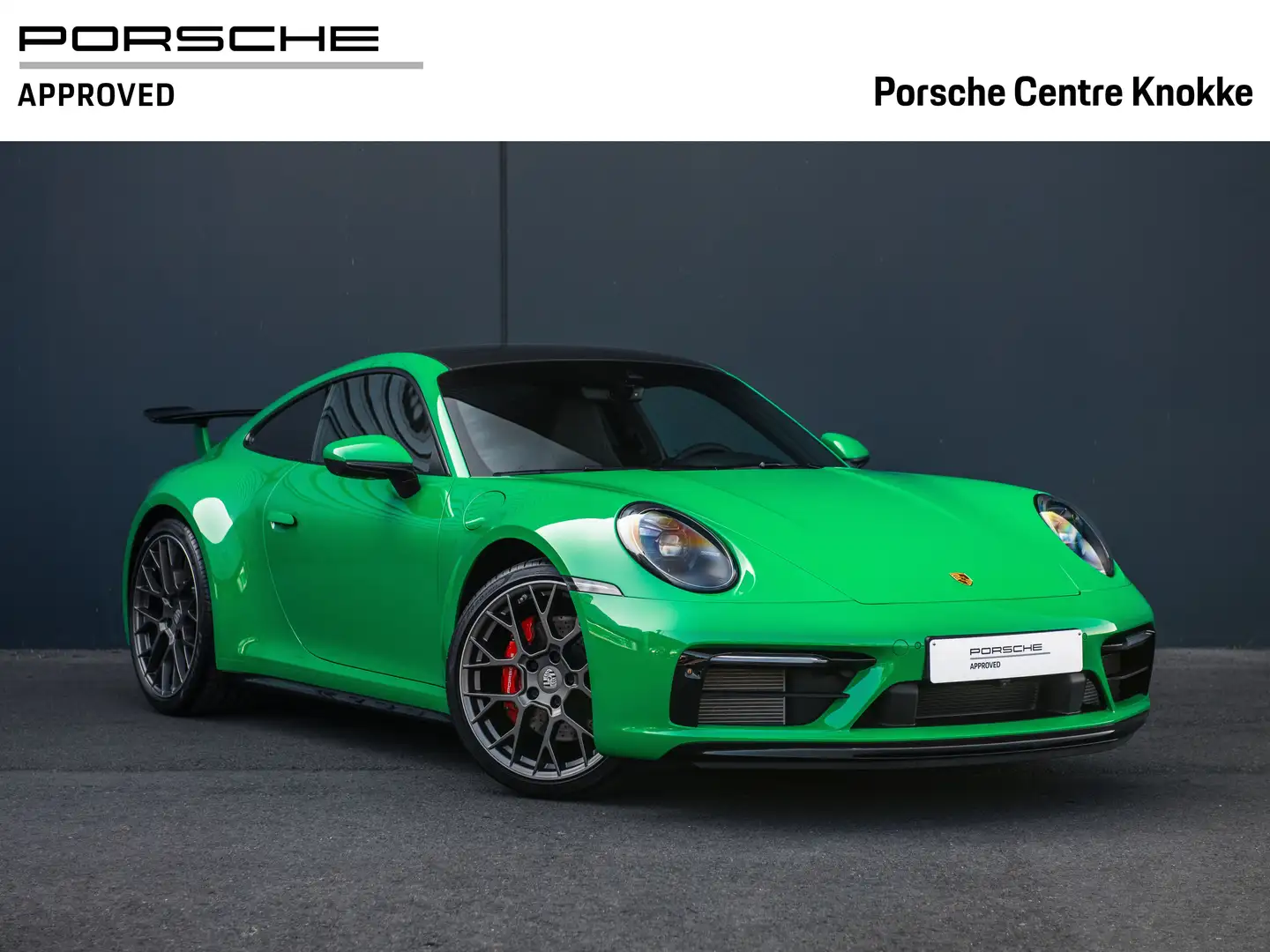 Porsche 992 Carrera 4S | Aerokit | Python Green | Carbon Roof Verde - 1
