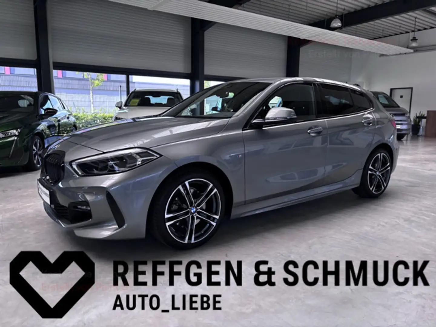 BMW 118 M-SPORT AUTOMAT+KLIMA+NAV+LED+DAB+APPLE+HIFI Grau - 1