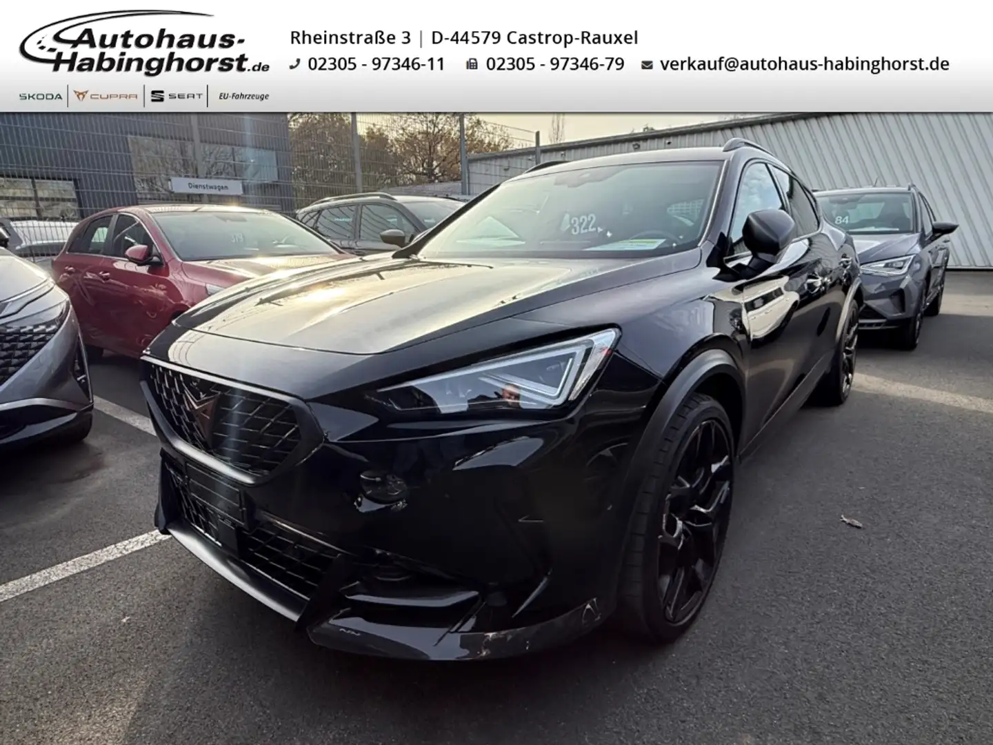 CUPRA Formentor 2.5 TSI VZ5 4Drive Navi LED DCC Leder TopView Schwarz - 1