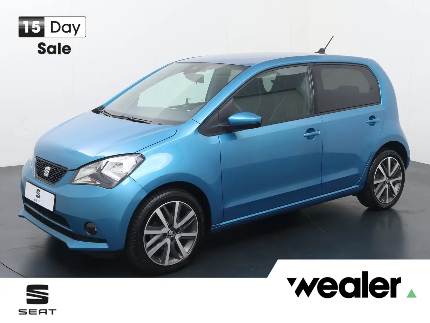 SEAT Mii Electric electric Plus | 83 PK | SoH 100% | Stoelv Синій - 1