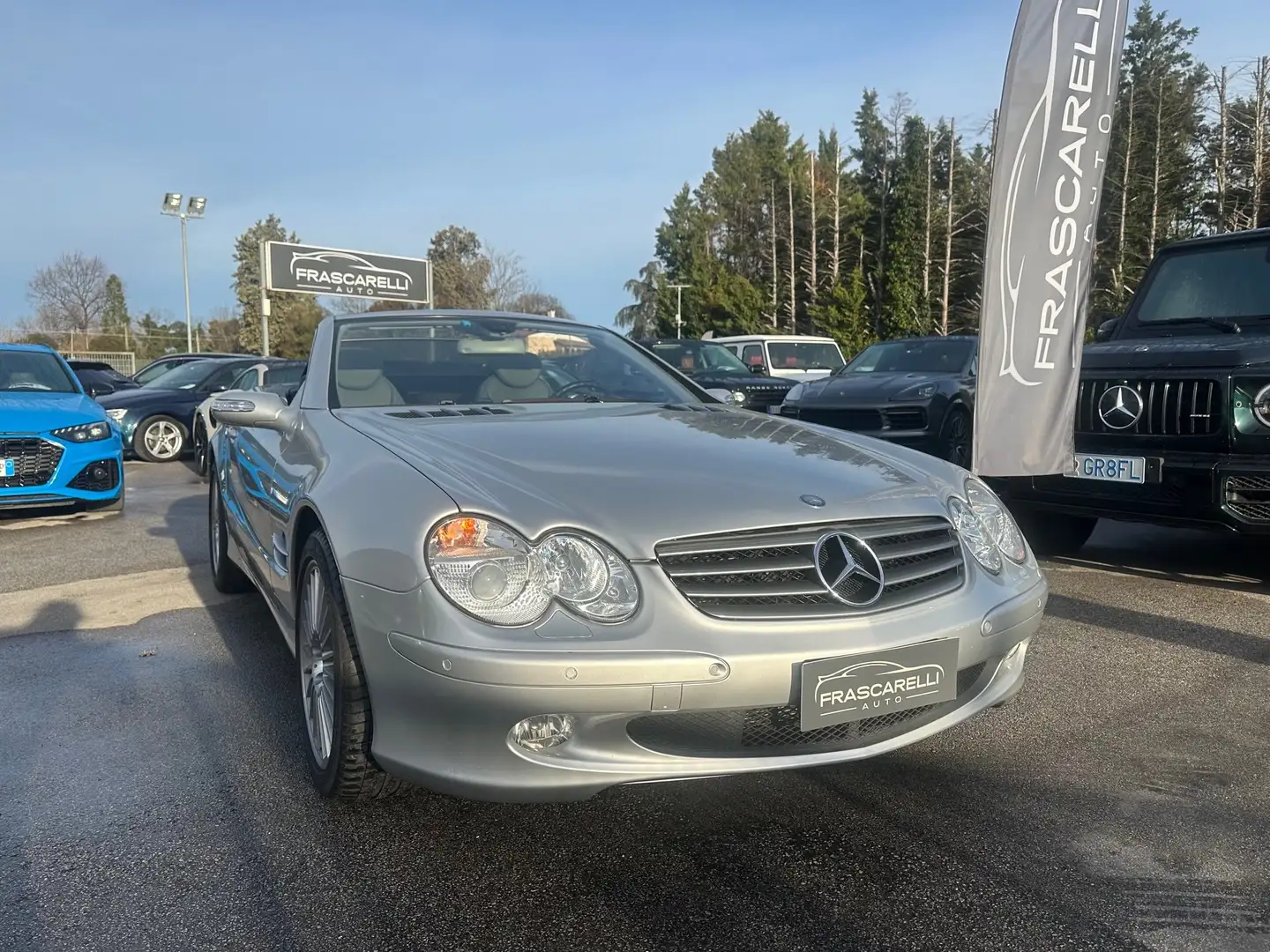 Mercedes-Benz SL 350 SL 350 V6 /UNICA COME NUOVA/KM DOC. REALI!!/FULL Argento - 1