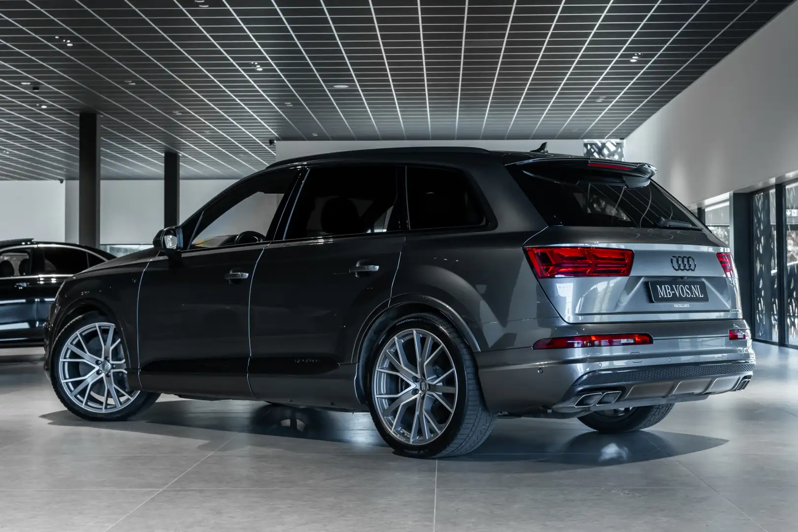 Audi SQ7 4.0 TDI Quattro Pro Line + 7p Ceramic|Exclusive|Ba Gris - 2