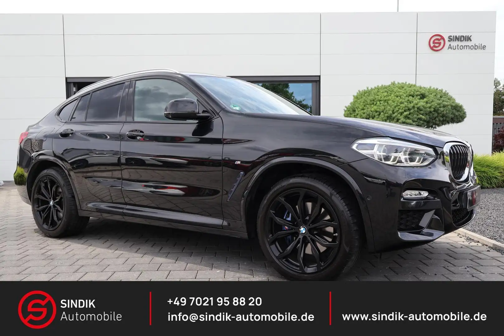 BMW X4 xDrive 30 d M Sport-Pano-HeadUp-AHK-Sound Schwarz - 1