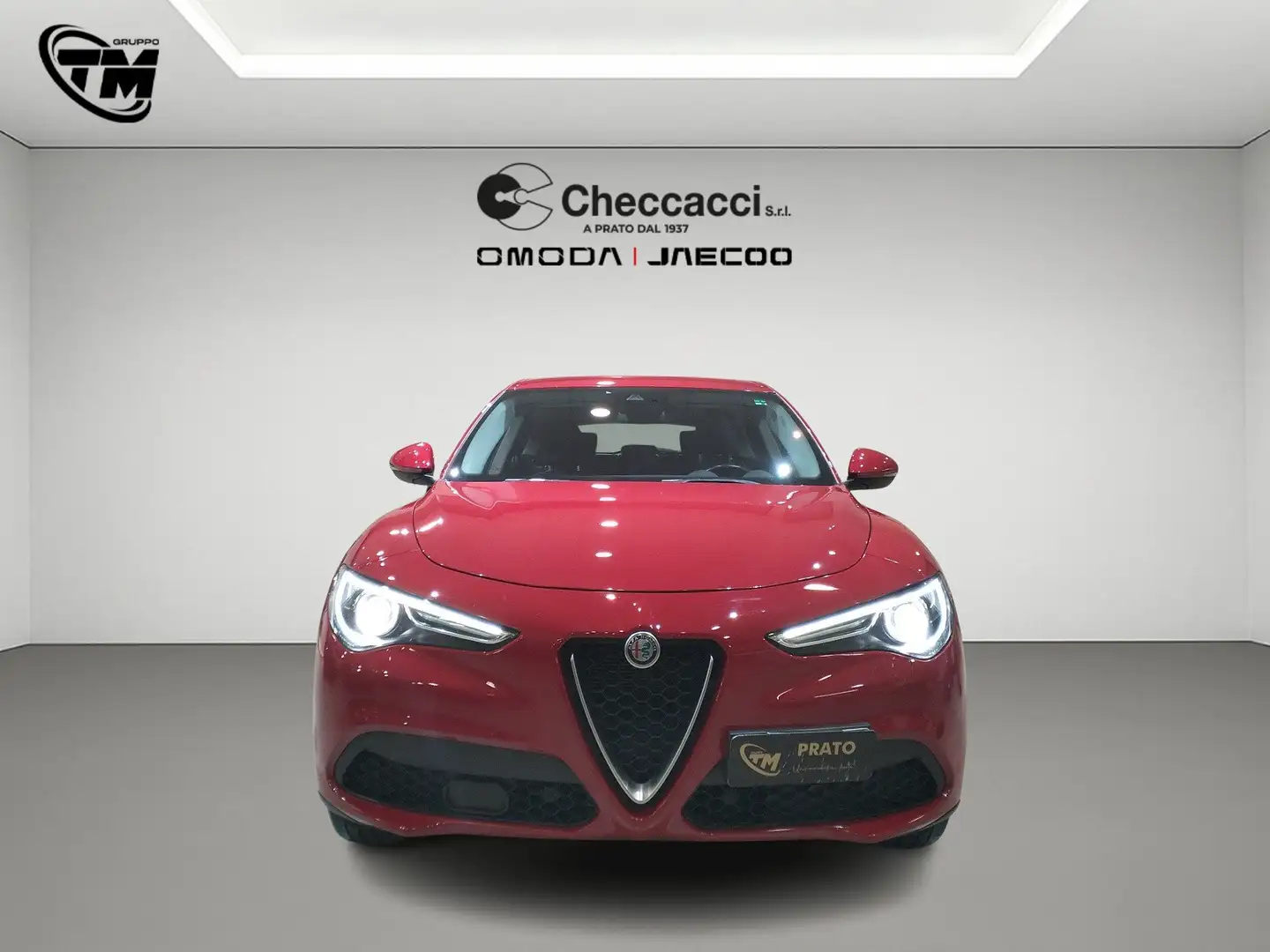 Alfa Romeo Stelvio 2.2 t Rosso Edizione rwd 160cv auto *IVA ESPOSTA* Rood - 2