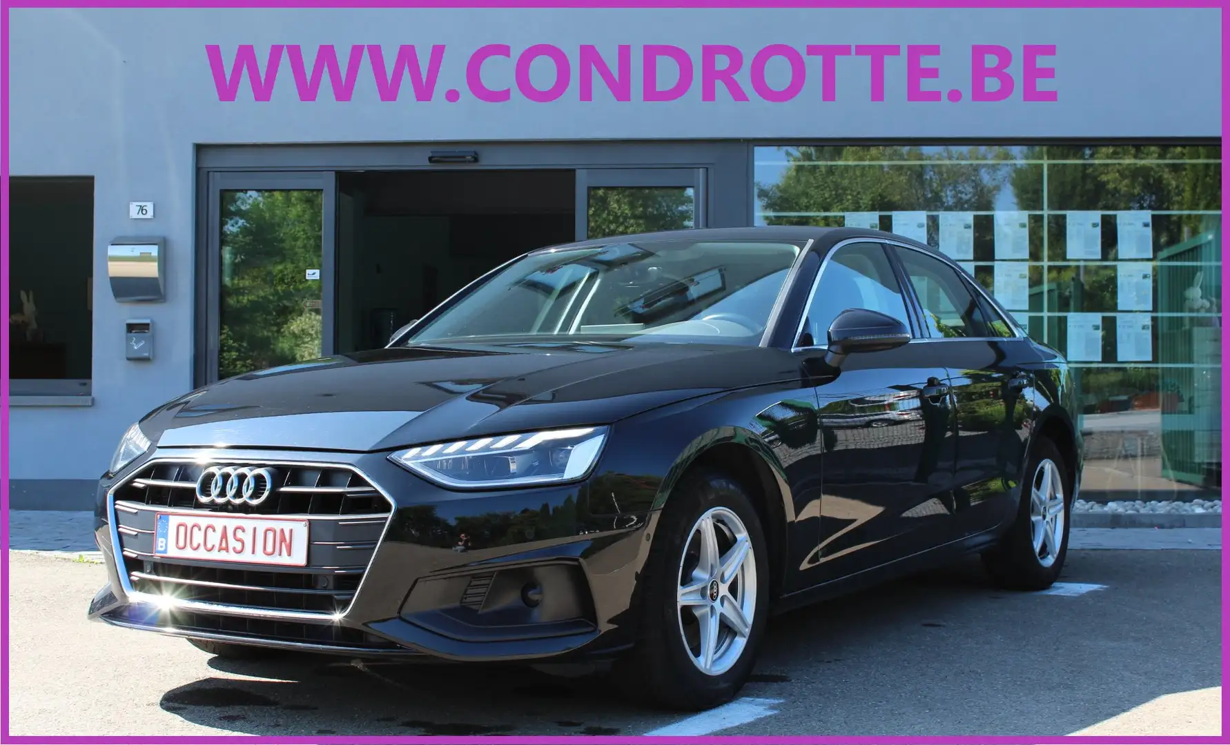 Audi A4 SB 30 2.0 TDi 136 CV S-TRONIC BUSINESS EDITION Noir - 1