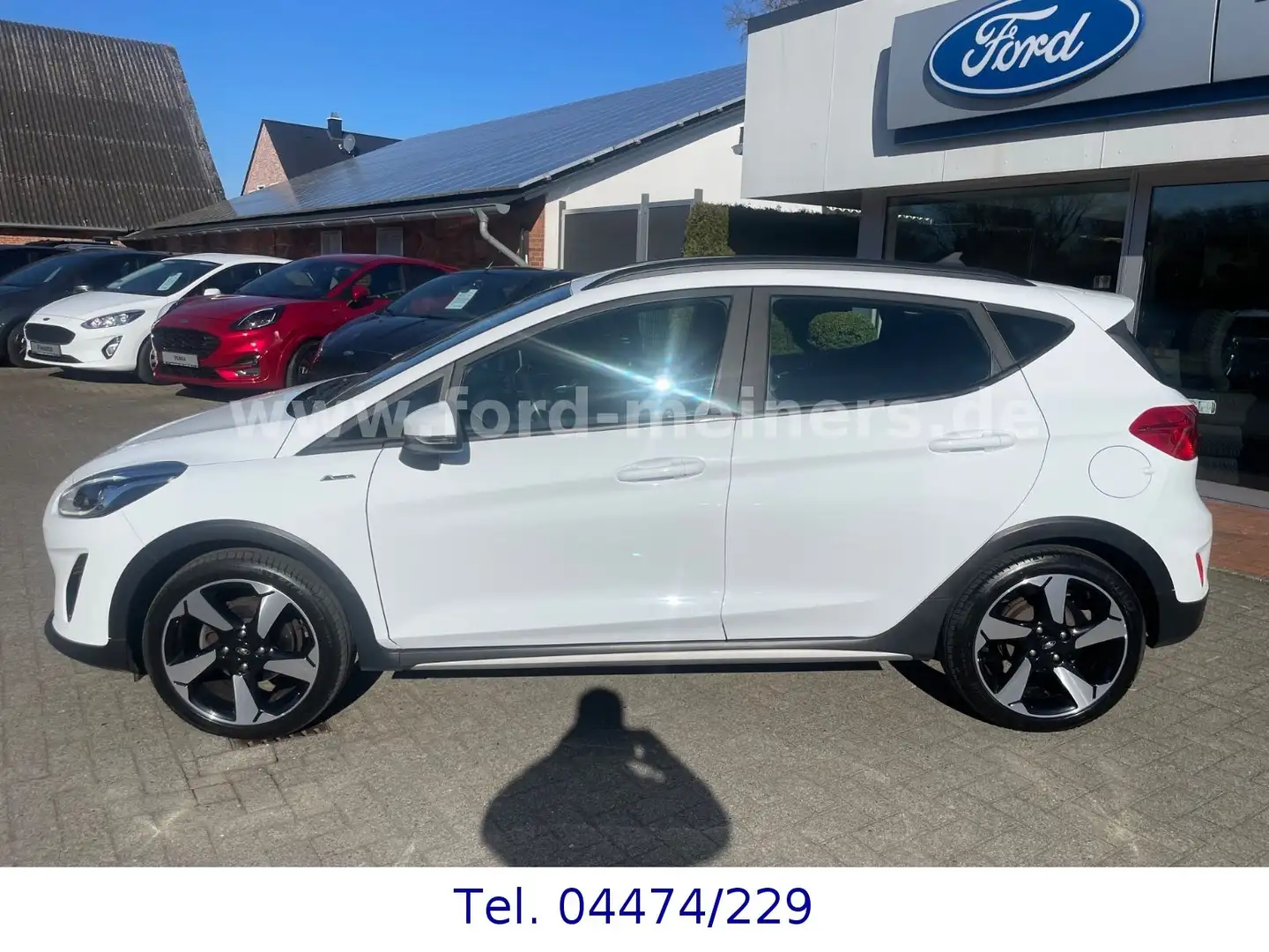 Ford Fiesta 1.0 EcoBoost Active *Inspektion+TÜV neu* Bianco - 2