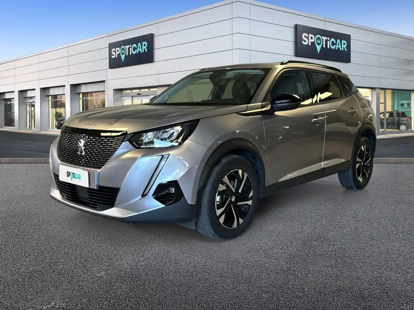 Peugeot 2008 PureTech 100 Allure Pack S/S Gris - 1