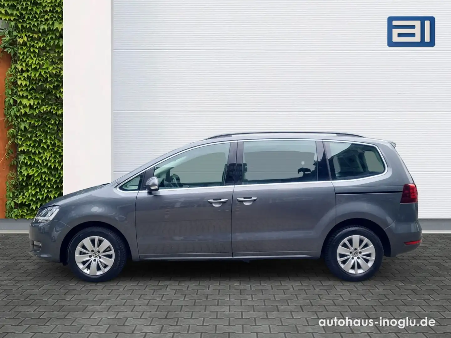 Volkswagen Sharan 1.4 Comfortline DSG 7-Si+Navi+AHK+SHZ+DAB+ Grau - 2
