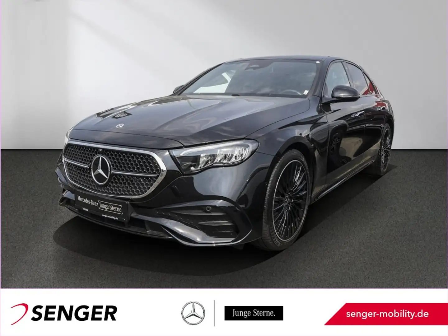 Mercedes-Benz E 300 e AMG Distronic Rückfahrkamera MBUX LED Noir - 1