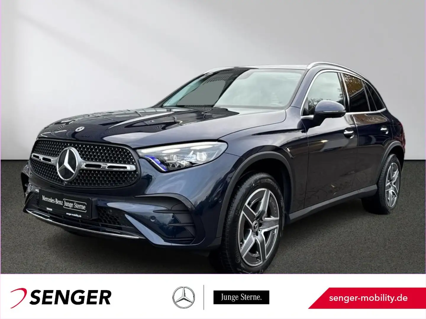 Mercedes-Benz GLC 400 e 4M AMG DigitalLight Burmester Panorama Blau - 1