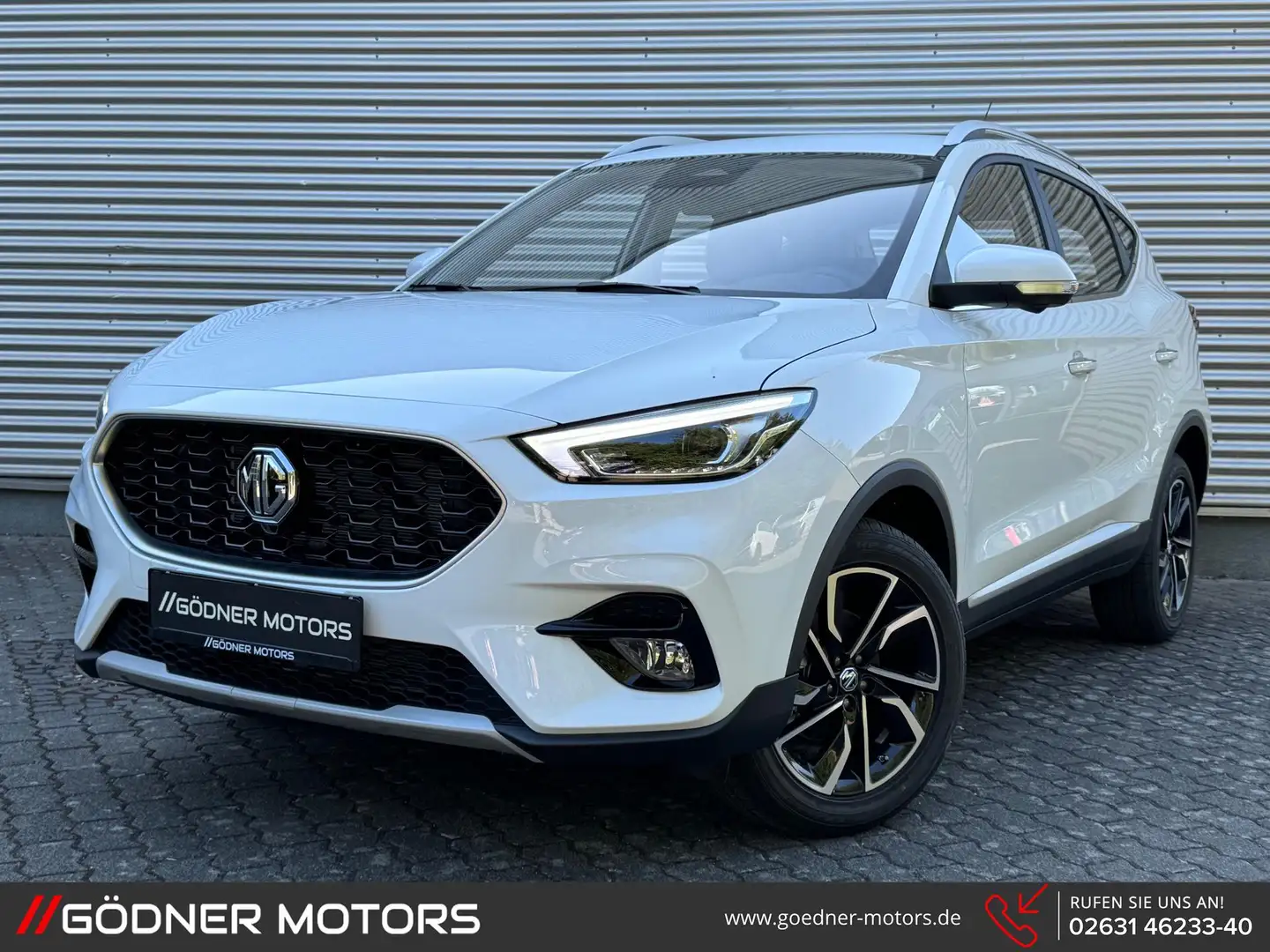 MG ZS 1.5 78 kW VTi Luxury 8EURO 6d)/7JAHRE-GARANTIE/... Wit - 1