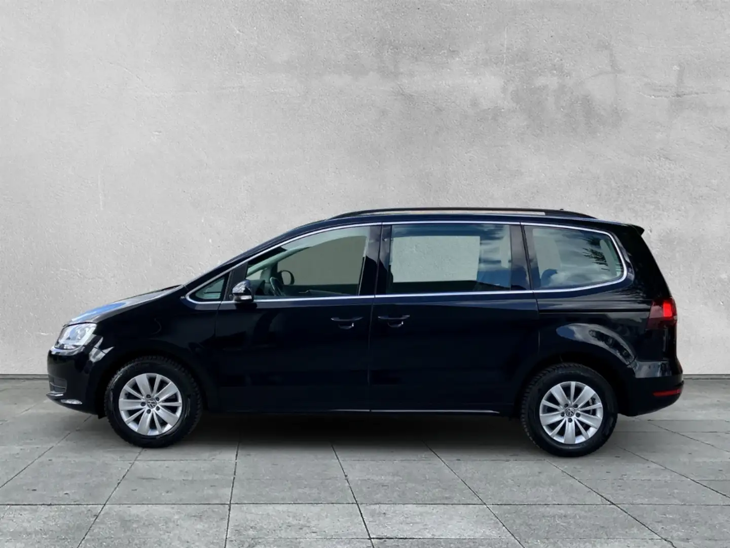 Volkswagen Sharan 1.4 TSI DSG Comfortline 7-Sitzer NAVI+ACC Schwarz - 2