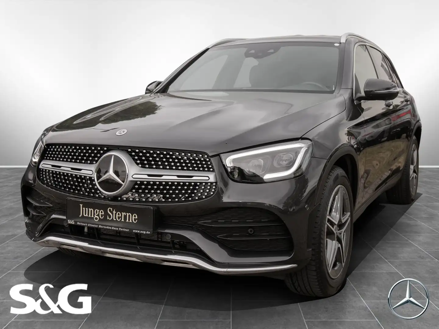 Mercedes-Benz GLC 300 4M AMG MBUX+Sitzh.+M-LED+HUD+360°+19 Grau - 1