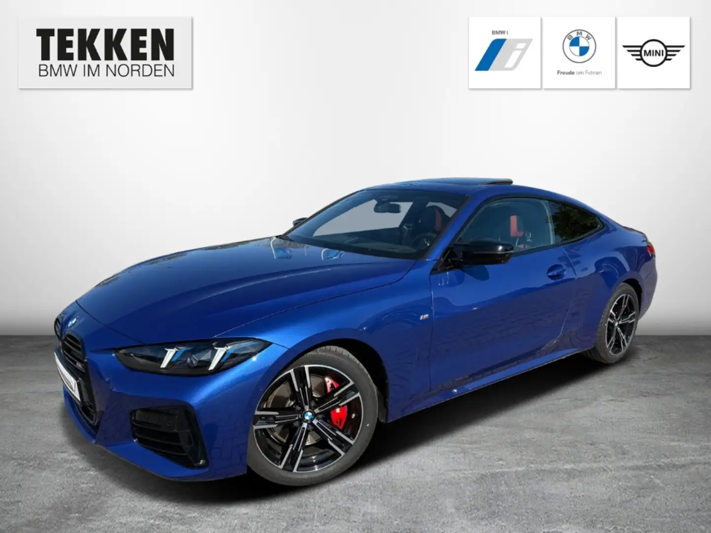 BMW 440 xDrive Coupe Driv. Ass. Prof. M-Sport Pro GSD Har. Blu/Azzurro - 1