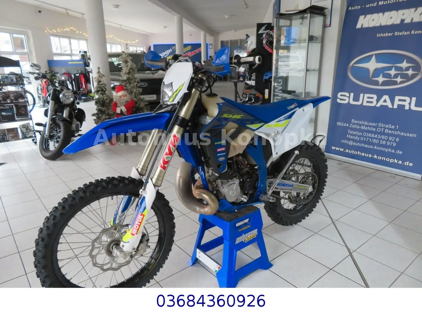 Sherco 300 SEF actory 2023 54BH Finanzierung möglich Blauw - 1