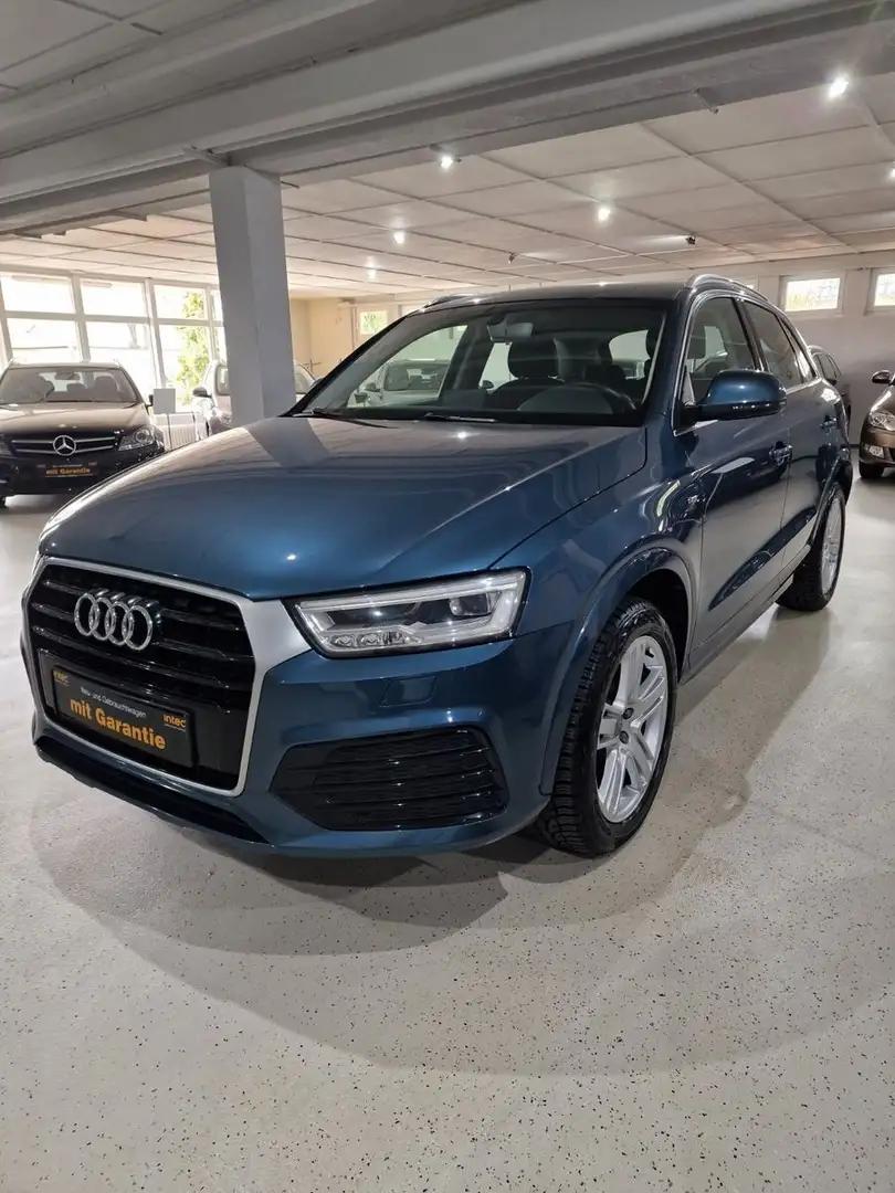 Audi Q3 design- 1- Hand - AHK - Garantie* Bleu - 2