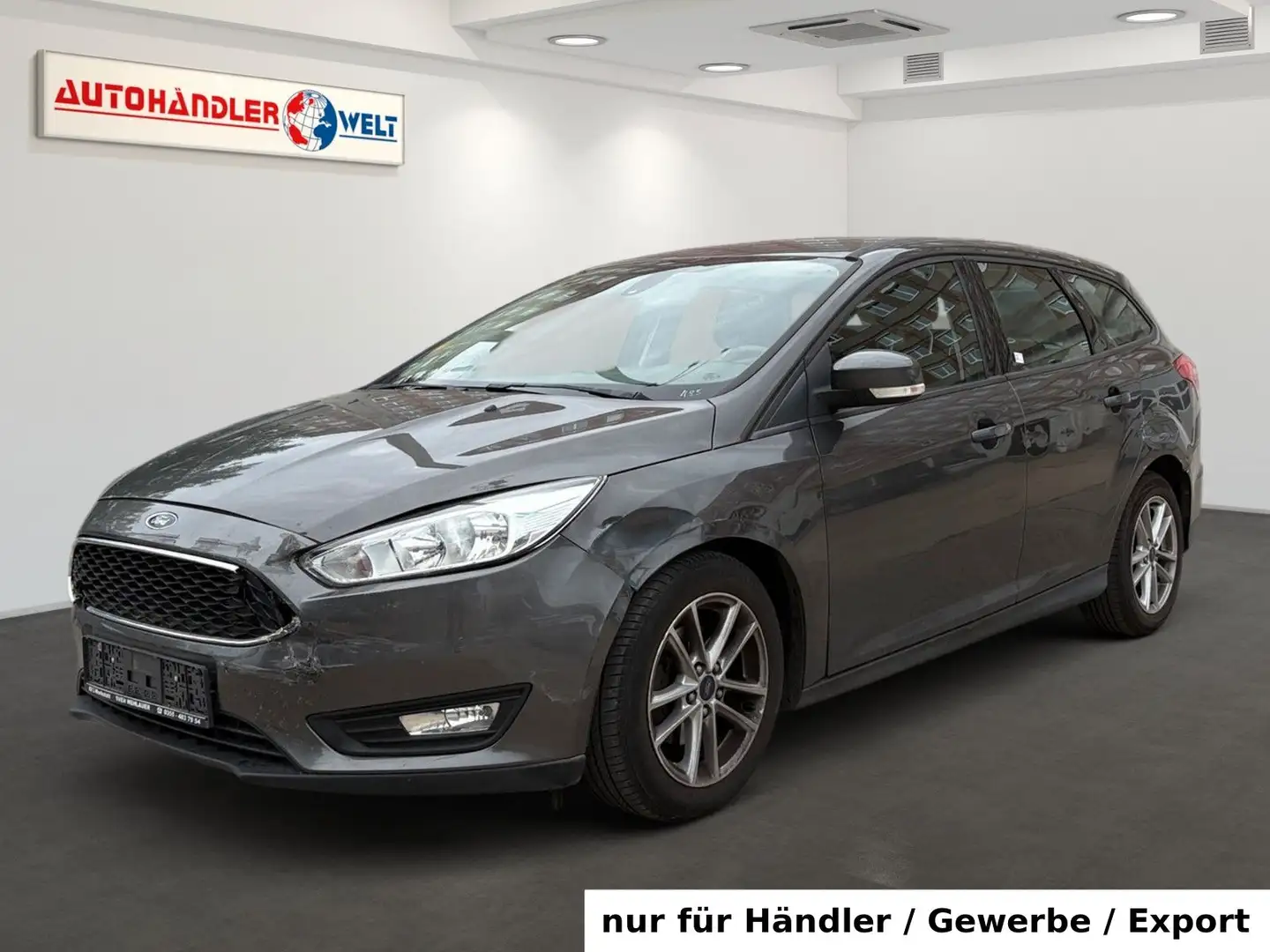 Ford Focus Kombi 1.0 EB Klimaautomatik Grau - 1