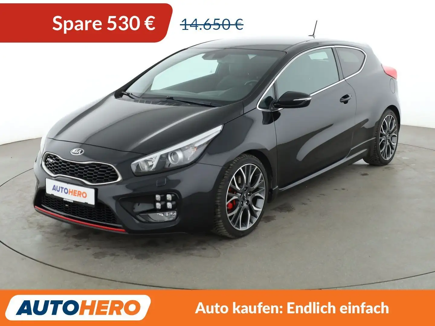 Kia ProCeed / pro_cee'd 1.6 TGDI GT-Track*NAVI*XENON*TEMPO*CAM*PDC*SHZ* Чорний - 1