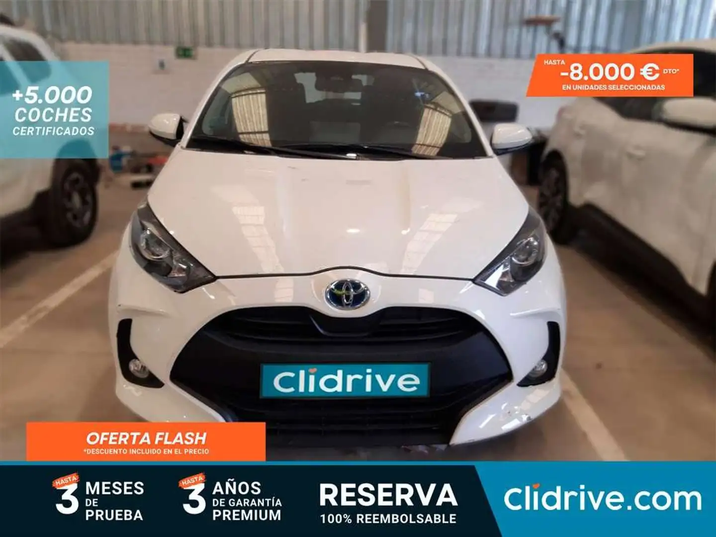 Toyota Yaris 100H 1.5 Active Tech Blanco - 1