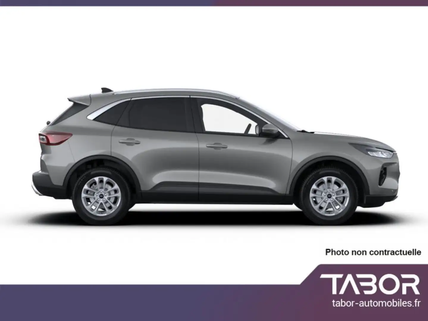 Ford Kuga 1.5 EB 150 Titanium Cam LED PrivG Argent - 2